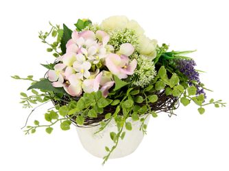 Kunstpflanze Hortensie/Allium, I.GE.A., Höhe 25 cm günstig online kaufen