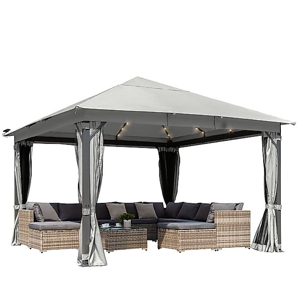 BRAST Pavillon Aluminium Infinity 4x4m viele günstig online kaufen
