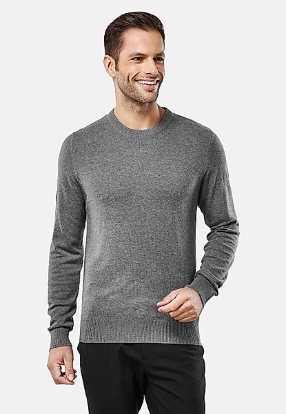 Vincenzo Boretti V-Ausschnitt-Pullover tailliert Round Neck günstig online kaufen