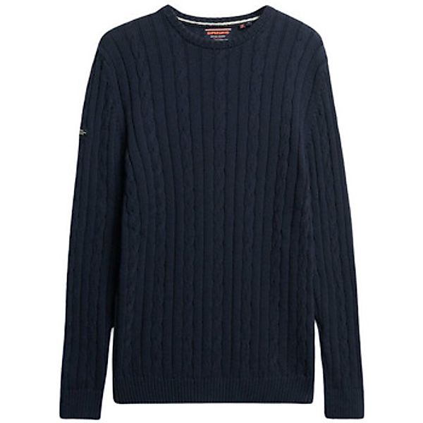 Superdry  Pullover Pull en maille torsadée classique en coton günstig online kaufen