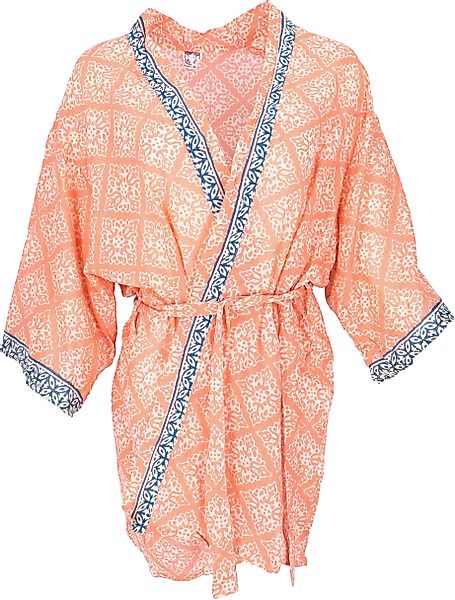 Guru-Shop Kimono Kimonokleid, Boho Kimono, knielanger günstig online kaufen