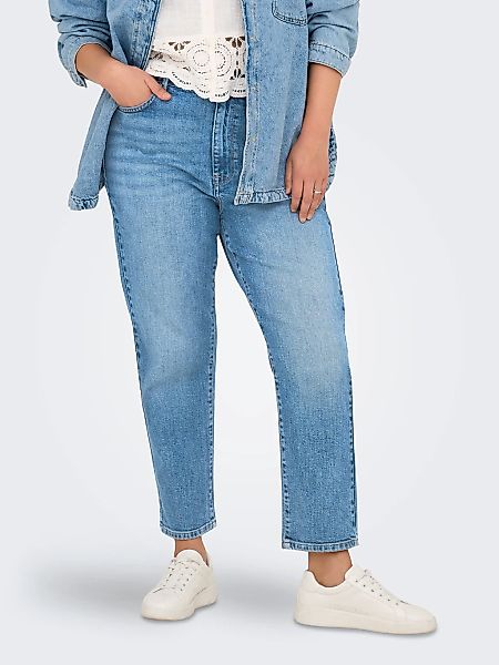 ONLY CARMAKOMA High-waist-Jeans "CAREMILY STRETCH HW ST AK DNM CRO005" günstig online kaufen