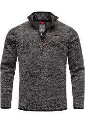 Amaci&Sons Sweatshirt AMES Fleecejacke Herren Troyer günstig online kaufen