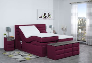 Meisterbetten Boxspringbett Pino (mit Motor, 7-Zonen günstig online kaufen