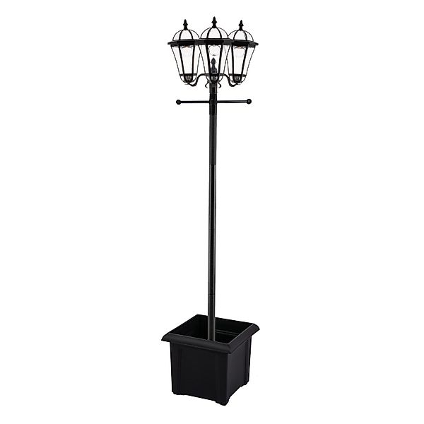 HTI-Living LED Solarleuchte Weglaterne 3-flammig Lescure günstig online kaufen