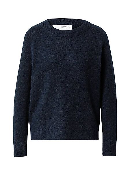 Selected Strickpullover SLFLULU (1-tlg) Plain/ohne Details günstig online kaufen