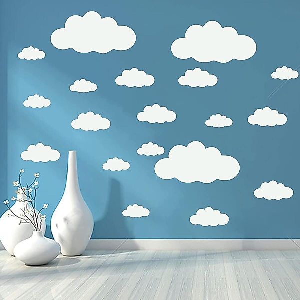 FELIXLEO Wandtattoo Große Wolken-Wandaufkleber, DIY Vinyl günstig online kaufen