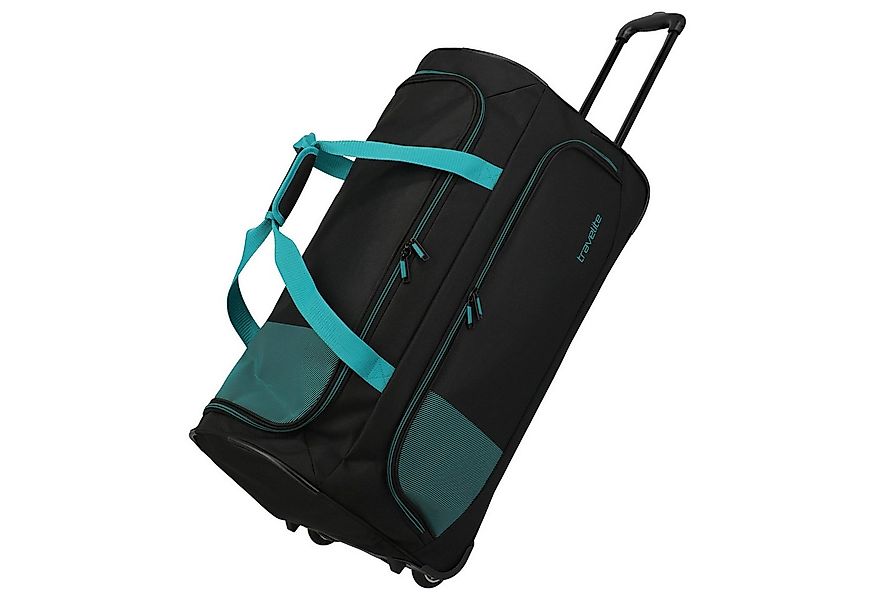 travelite Reisetasche Basics Fresh - Rollenreisetasche 89L 71 cm (schwarz/p günstig online kaufen