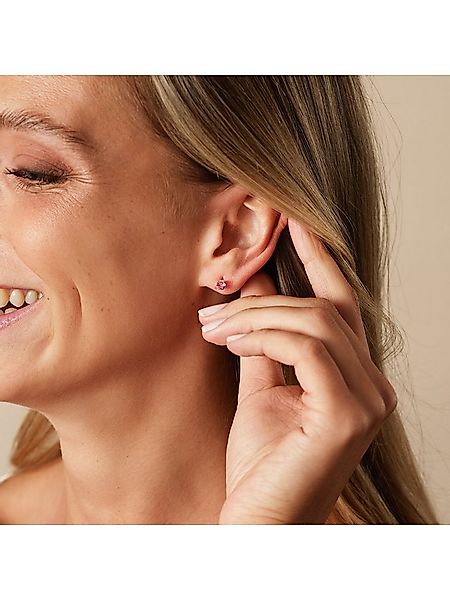 CHRIST Paar Ohrstecker CHRIST Damen-Ohrstecker 375er Gelbgold 2 Topas günstig online kaufen