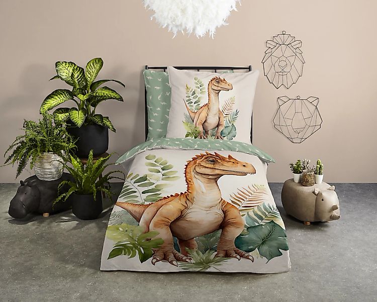good morning Kinderbettwäsche "Gregor" 2 Stk. tlg. Baumwolle, Renforcé, Wen günstig online kaufen