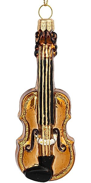 SIKORA Christbaumschmuck Violine besondere Weihnachtskugel Glas Figur Anhän günstig online kaufen