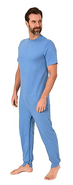 Normann Care Pyjama Herren kurzarm Pflegeoverall günstig online kaufen