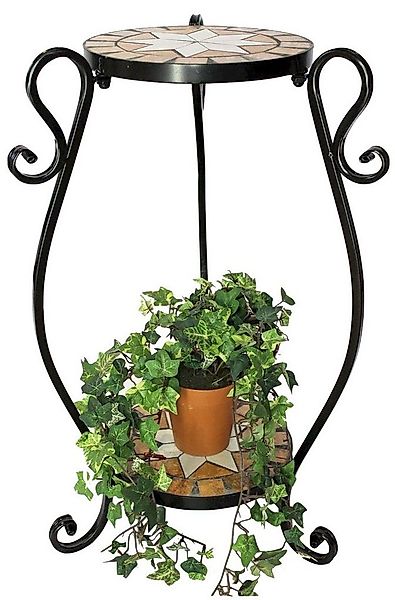 DanDiBo Blumenhocker Mosaik Rund 61 cm Blumenständer 12019 Beistelltisch Pf günstig online kaufen