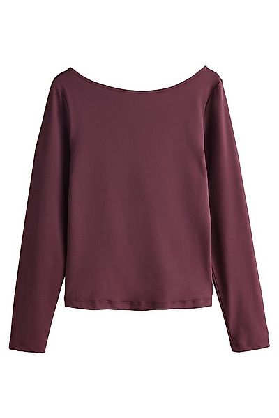 Next Langarmshirt Weiches, fließendes, rückenfreies Langarmoberteil (1-tlg) günstig online kaufen