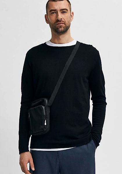 SELECTED HOMME Rundhalspullover "SLHROME LS KNIT CREW NECK NOOS" günstig online kaufen