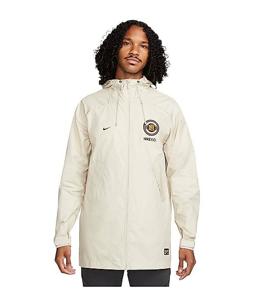 Nike Sportswear Sweatjacke F.C. Regenjacke Beige Polyester günstig online kaufen