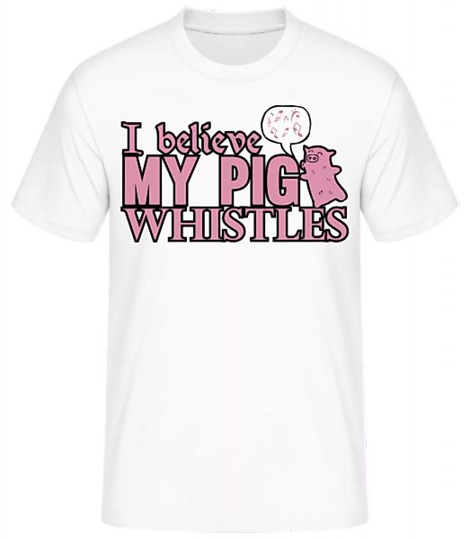 My Pig Whistles · Männer Basic T-Shirt günstig online kaufen