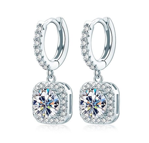 ROUGEMONT Verlobungsring Funkelnder Moissanit Ring mit 1,0ct +Echtheitszert günstig online kaufen