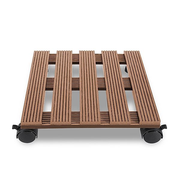 Clanmacy Pflanzenroller Pflanzenroller 30x30cm Blumenroller Blumentopfunter günstig online kaufen