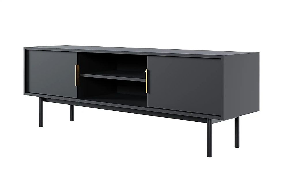 TV-Lowboard  Vinchio ¦ schwarz ¦ Maße (cm): B: 154 H: 54 T: 39.0 Kommoden & günstig online kaufen
