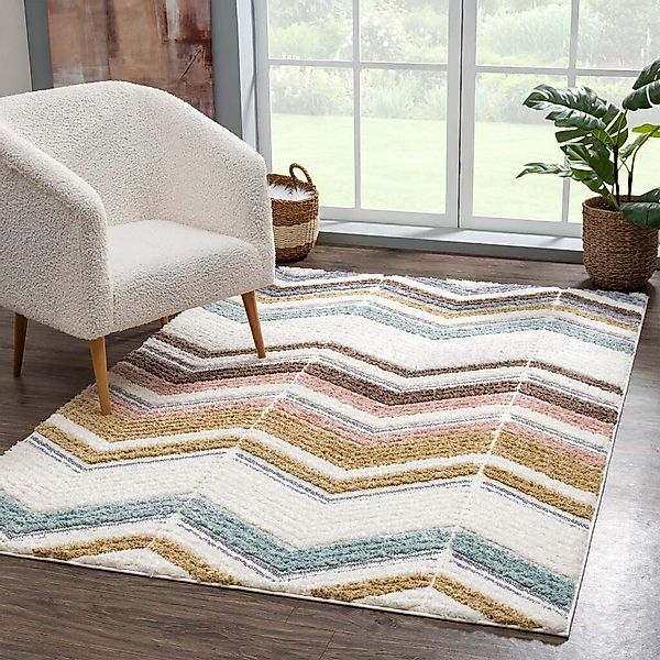 Carpet City Hochflor-Teppich »Focus 3009«, rechteckig, 20 mm Höhe, Läufer, günstig online kaufen