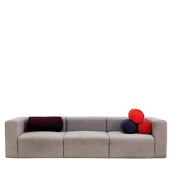 HAY - Mags 3-Sitzer Sofa 268,5x95,5x67cm - beige/Stoff Remix 233/Füße Kiefe günstig online kaufen