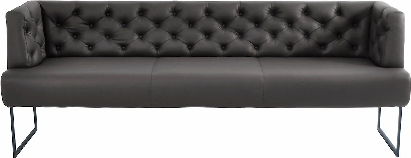 K+W Komfort & Wohnen Polsterbank "Creso" im modernen Chesterfield-Look, mit günstig online kaufen