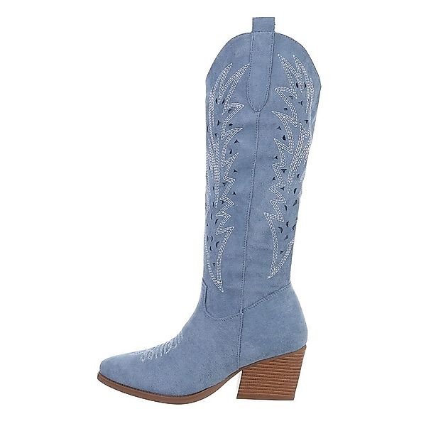 Ital-Design Damen Cowboyboots Western Westernstiefel (83592577) günstig online kaufen