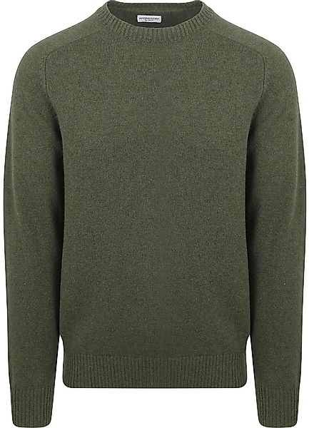 McGregor Pullover Lammwolle Melange Sage Grün - Größe M günstig online kaufen