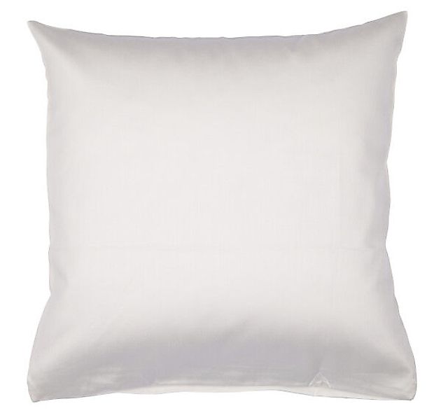 Janine Janine Mako-Satin-Bettwäsche Colors 31001 ecru Größe:  40x40 cm günstig online kaufen