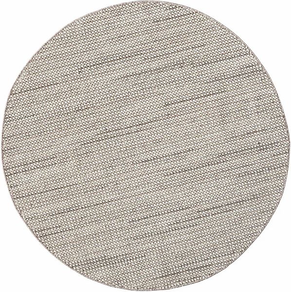 my home Teppich »Vals«, rund, 7 mm Höhe, Uni Farben, meliert, Sisal-Optik, günstig online kaufen