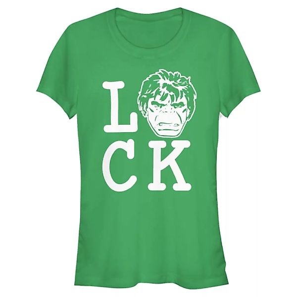Marvel - Avengers - Hulk Luck - Frauen T-Shirt günstig online kaufen