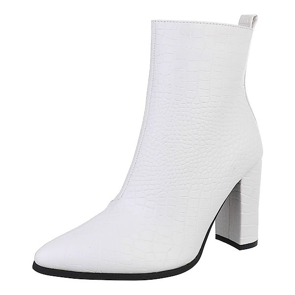 Ital-Design Elegante Stiefeletten mit Blockabsatz für günstig online kaufen