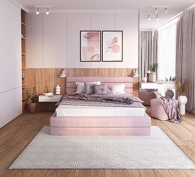 FDM Polsterbett Bettrahmen Bettgestell 90x200, 120x200, günstig online kaufen
