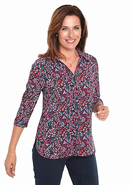 GOLDNER Hemdbluse Pflegeleichte Bluse mit 3/4-Arm günstig online kaufen