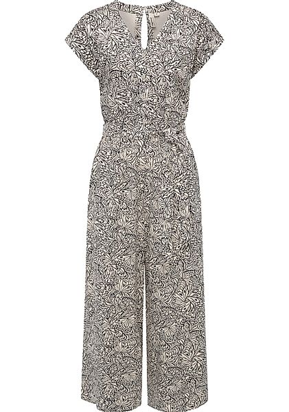 Ragwear Jumpsuit "Glina Print", Langer Damen Overall mit Bindegürtel an der günstig online kaufen