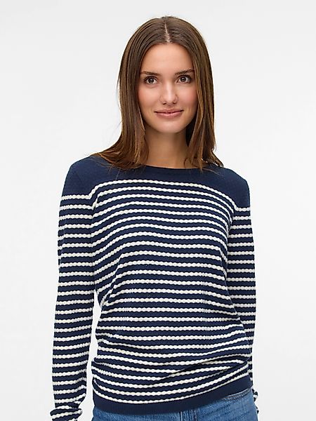 Vero Moda Rundhalspullover VMCARE STRUCTURE LS günstig online kaufen