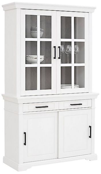 Home affaire Vitrine Anabel aus massiver Kiefer FSC®, Breite 110 cm, Höhe 1 günstig online kaufen