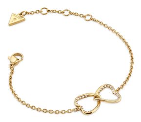 Guess Gliederarmband Two Hearts Bracelet günstig online kaufen