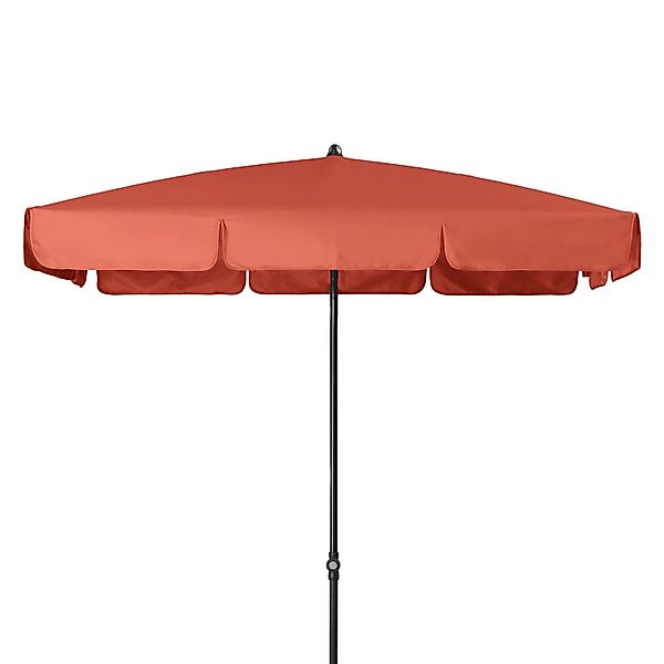 Doppler Balkonschirm Sunline Waterproof 115 cm x 188 cm Terracotta mit Schi günstig online kaufen