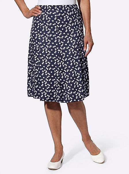 Sieh an! A-Linien-Rock Jerseyrock . günstig online kaufen