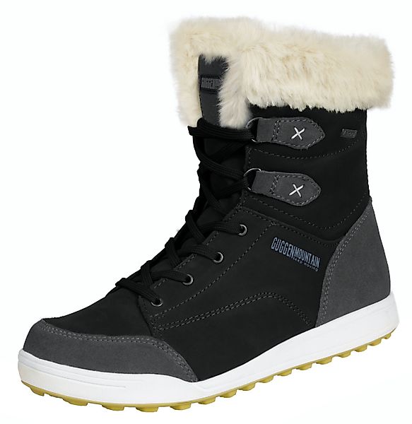 GUGGEN Mountain Winterstiefel HPC56 Damenfellstiefel Damenwinterstiefel günstig online kaufen