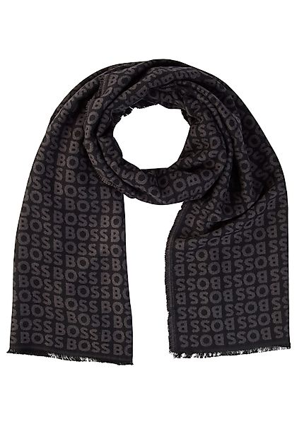 BOSS Schal Tadic, mit Logoschriftzügen günstig online kaufen