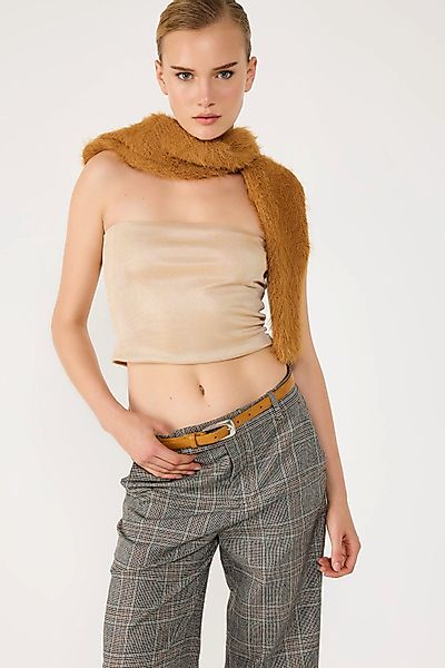 No Matter What Crop-Top Goldener Glanz günstig online kaufen