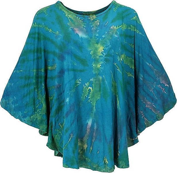 Guru-Shop Longbluse Batik Poncho, Tunika, Unikat Boho Kaftan,.. alternative günstig online kaufen