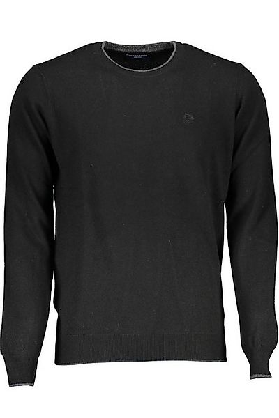 North Sails Strickpullover Herren-Sweatshirt Schwarz: Stilvoll mit Stickere günstig online kaufen