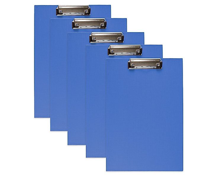 mixed24 Schreibmappe 10 Stück A4 Klemmbretter Schreibunterlage mit Metallkl günstig online kaufen