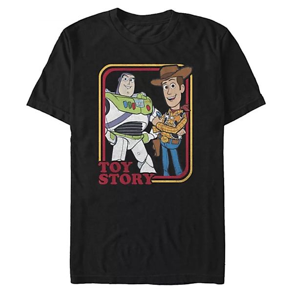 Disney - Toy Story - Woody & Buzz Vintage Duo - Männer T-Shirt günstig online kaufen