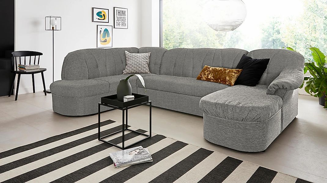 DOMO collection Wohnlandschaft "Pegnitz, zeitlos und modern, mit attraktive günstig online kaufen