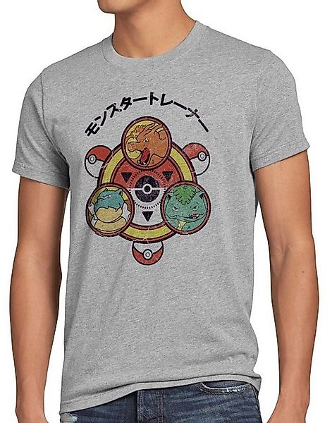 style3 T-Shirt Poke Monstertrainer Team Rot Blau Gelb Instinct Valor Pokemo günstig online kaufen